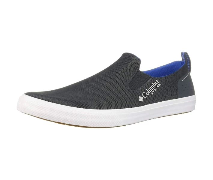 Фото - чоловічий мокасин Мокасини Columbia Dorado Slip PFG Graphite/Stormy Blue 44.5