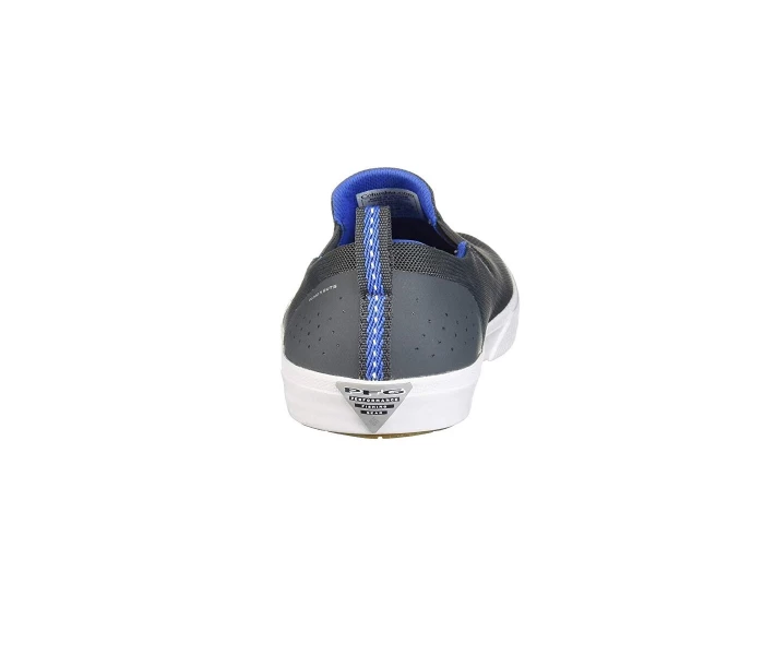 Фото - чоловічий мокасин Мокасини Columbia Dorado Slip PFG Graphite/Stormy Blue 44.5