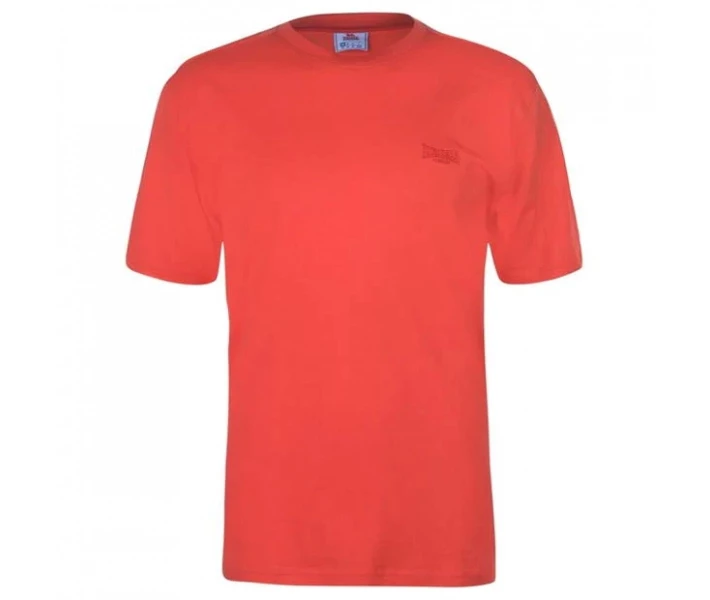 Фото - чоловічу футболку Футболка Lonsdale Plain Tee Poppy Red L