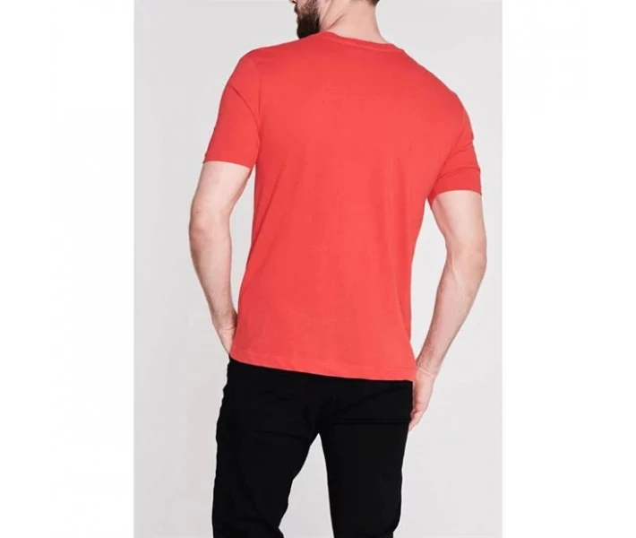 Фото - чоловічу футболку Футболка Lonsdale Plain Tee Poppy Red XXXL