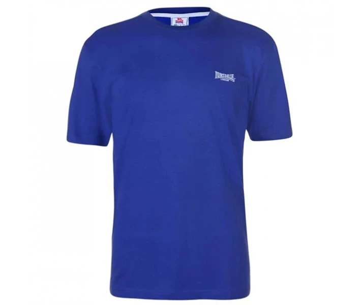 Фото - чоловічу футболку Футболка Lonsdale Plain Tee Royal Blue L