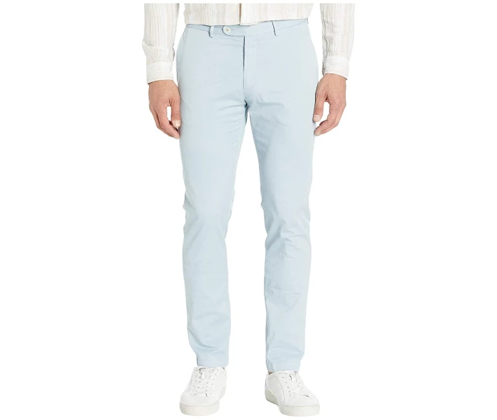 Фото - чоловічі штани Штани BUGATCHI Seasonal Pants Ice Blue 40W 32L
