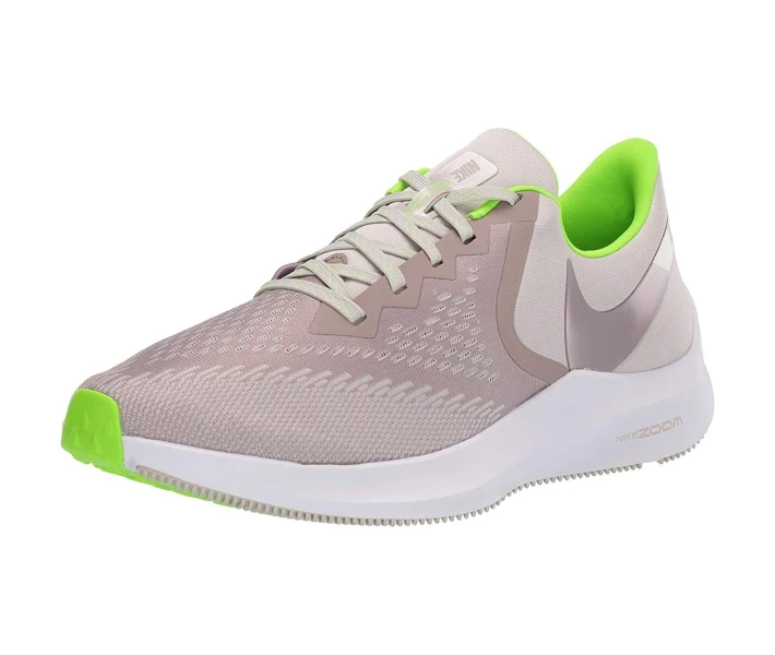 Фото - чоловічий кросівок Кросівки Nike Air Zoom Winflo 6 Desert Sand/Pumice/Electric Green 47.5
