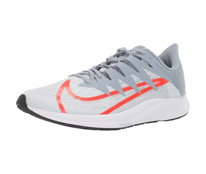 Фото - чоловічий кросівок Кросівки Nike Zoom Rival Fly Pure Platinum/Bright Crimson 48.5