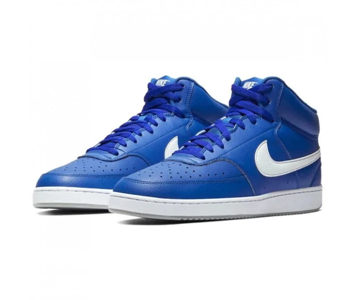 Фото - чоловічий кросівок Кросівки Nike Court Vision Mid S00 Blue/White 45