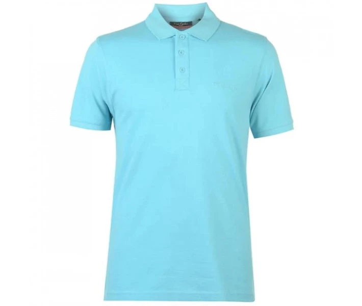 Фото - чоловіче поло Поло Pierre Cardin Plain Turquoise XXL