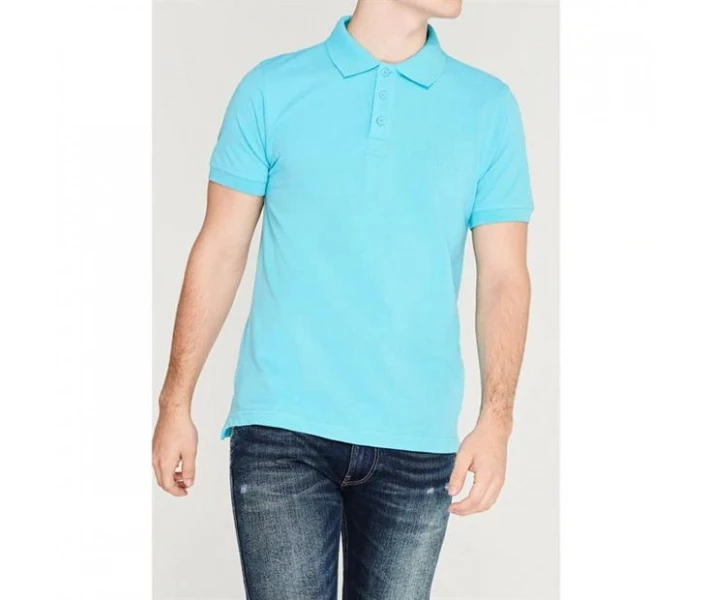 Фото - чоловіче поло Поло Pierre Cardin Plain Turquoise XXL