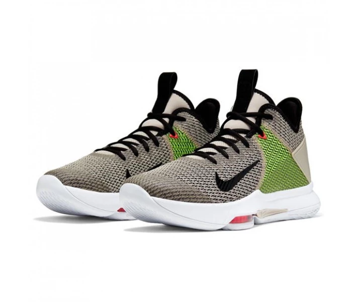 Фото - чоловічий кросівок Кросівки Nike Lebron Witness 4 Trainers Green/Blk/Volt 42.5