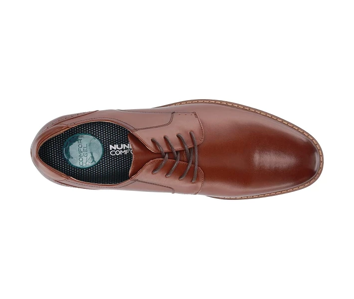 Фото - чоловічу туфлю Туфлі Nunn Bush Royce Plain Toe Oxford Tan 45