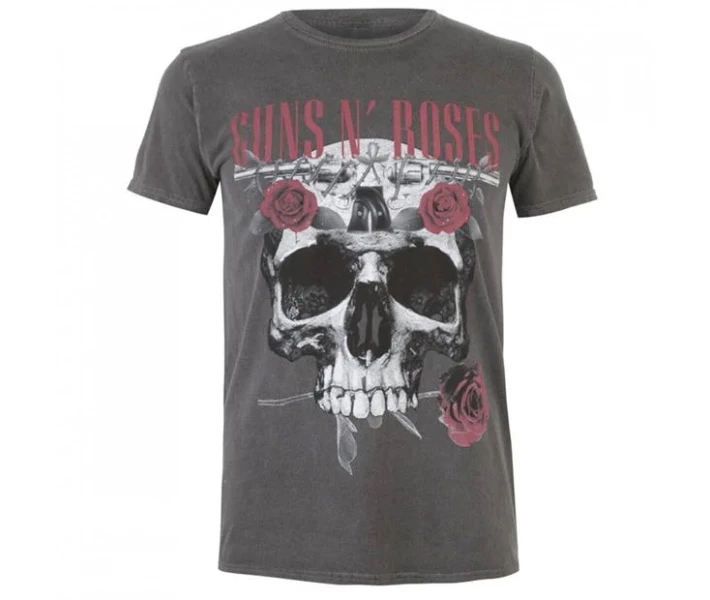 Фото - чоловічу футболку Футболка Official Vintage Band T-Shirt Guns N Roses Skull Rose L