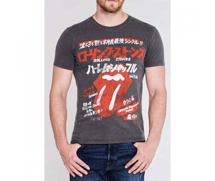 Фото - чоловічу футболку Футболка Official Vintage Band T-Shirt Rolling Stones Harlem M