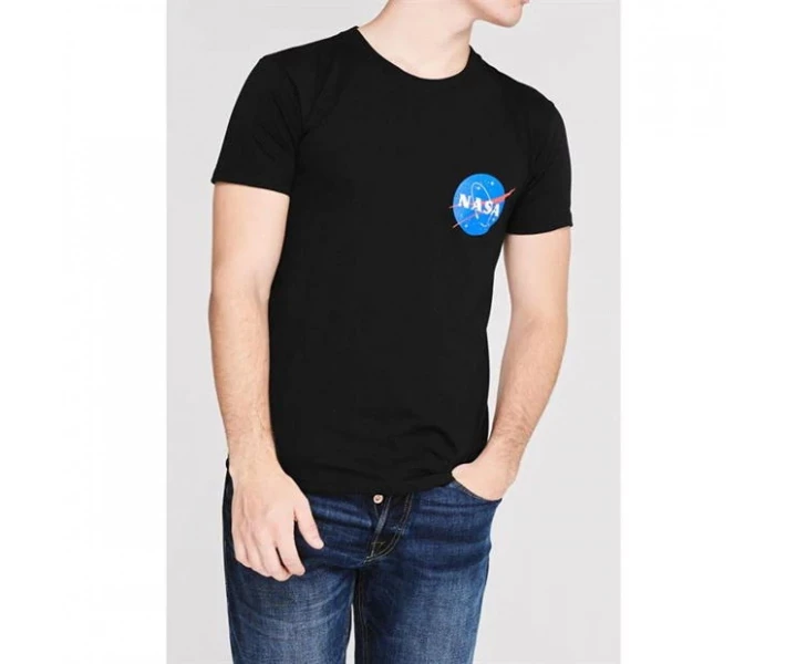 Фото - чоловічу футболку Футболка Official Classic Logo NASA Logo Pocket XL
