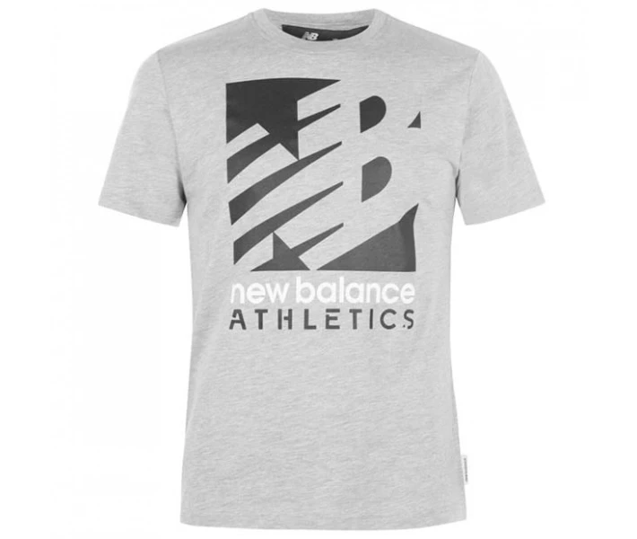 Фото - чоловічу футболку Футболка New Balance Knockout T-Shirt Grey XL