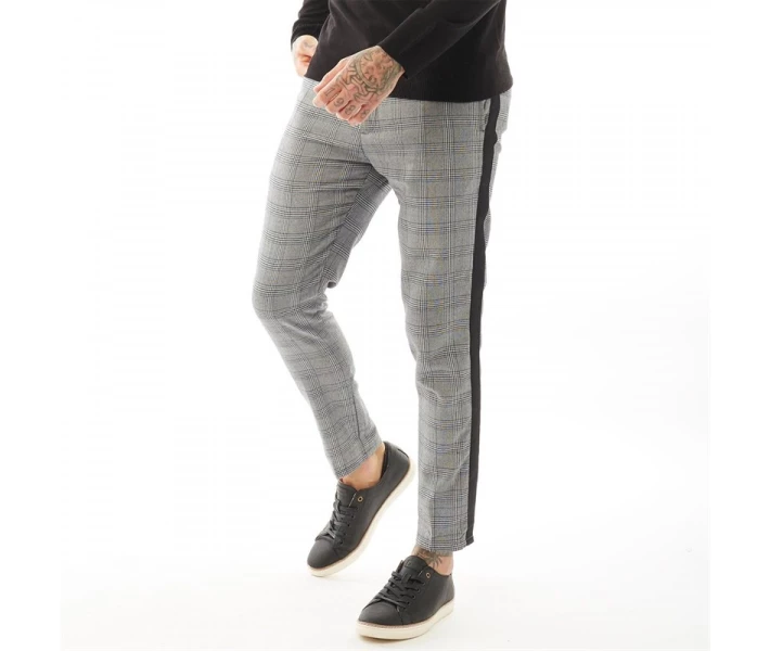 Фото - чоловічі штани Штани Brave Soul Thomas Skinny Check Grey Check Multi Check 30W 32L