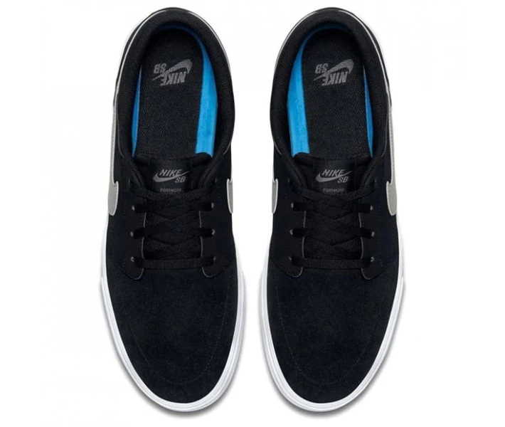 Фото - чоловічий кросівок Кросівки Nike SB Portmore2 Sue S00 Black/Grey 46