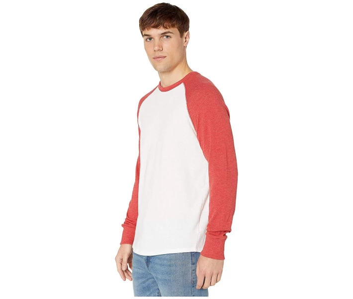 Фото - чоловічий лонгслів Лонгслів Alternative Vintage Heavy Knit White / Vintage Red S