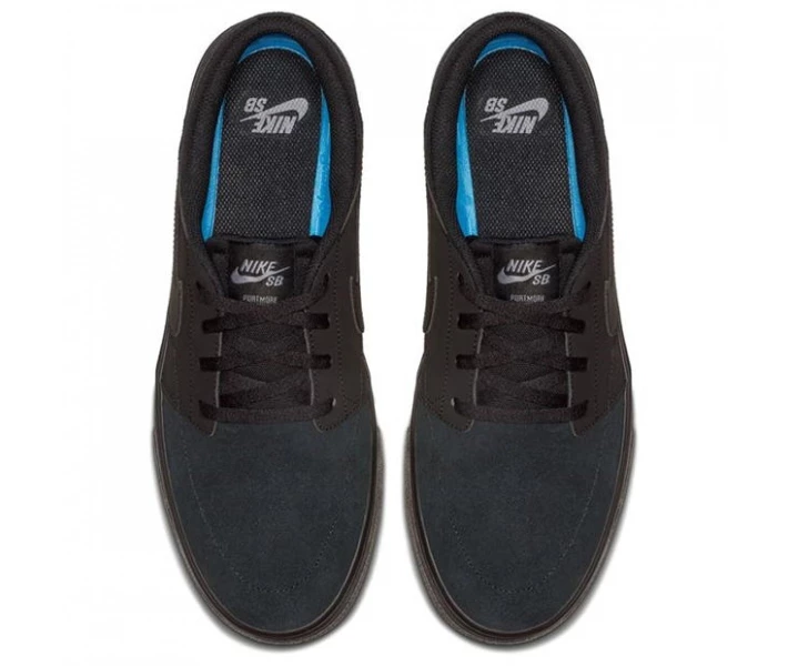 Фото - чоловічий кросівок Кросівки Nike SB Portmore2 Sue S00 Black/Black 42