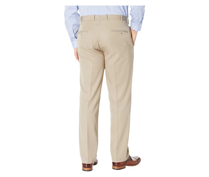 Фото - чоловічі штани Штани Perry Ellis Big & Tall Modern Fit Performance Pants Toast 36W 32L