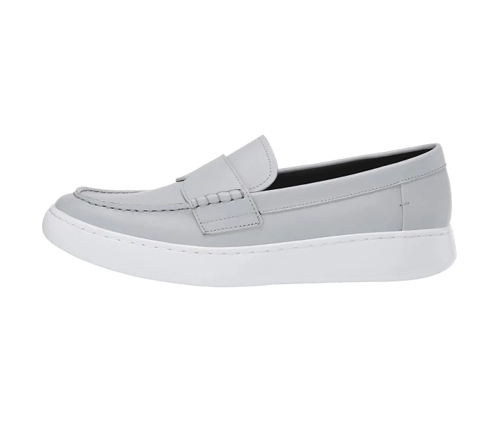 Фото - чоловічу туфлю Туфлі лофери Calvin Klein Fang Blue/Grey Nappa Smooth Calf 42