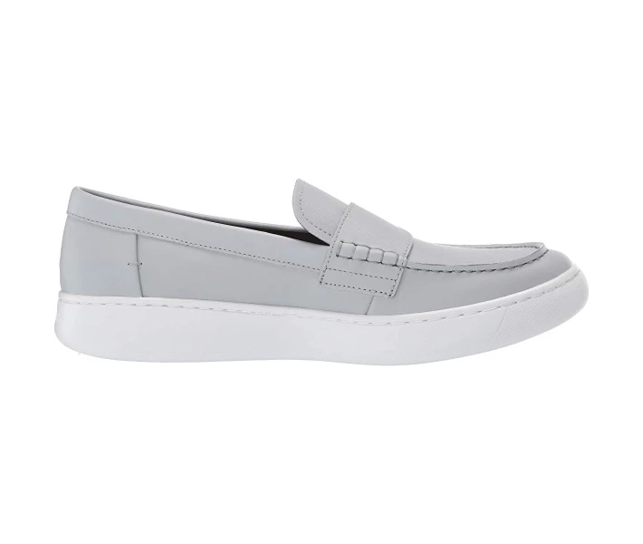 Фото - чоловічу туфлю Туфлі лофери Calvin Klein Fang Blue/Grey Nappa Smooth Calf 42