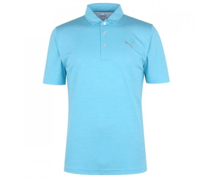 Фото - чоловіче поло Поло Puma Performance Stripe Turquoise L