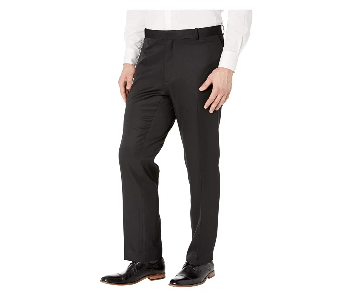 Фото - чоловічі штани Штани Perry Ellis Big & Tall Modern Fit Performance Pants Black 38W 32L