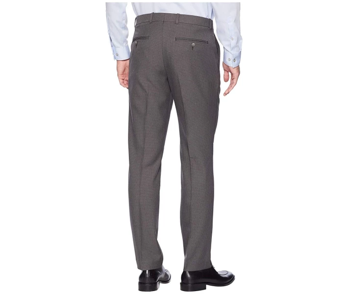 Фото - чоловічі штани Штани Perry Ellis Modern Fit Small Check Performance Pants Magnet 34W 32L