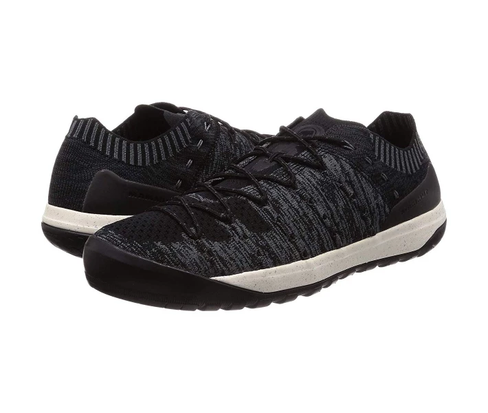 Фото - чоловічий кросівок Кросівки Mammut Hueco Knit Low Black/Titanium 43.5