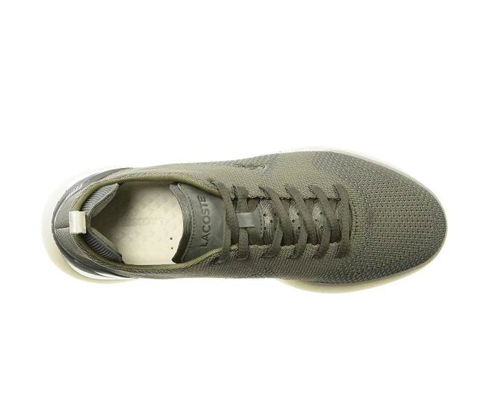 Фото - чоловічий кросівок Кросівки Lacoste LT Dual Elite 219 1 SMA Khaki/Off-White 44