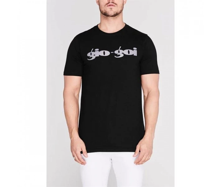Фото - чоловічу футболку Футболка Gio Goi Core Logo Black M