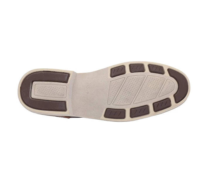 Фото - чоловічу туфлю Туфлі оксфорди Skechers Malto - Alsen Red Brown 44