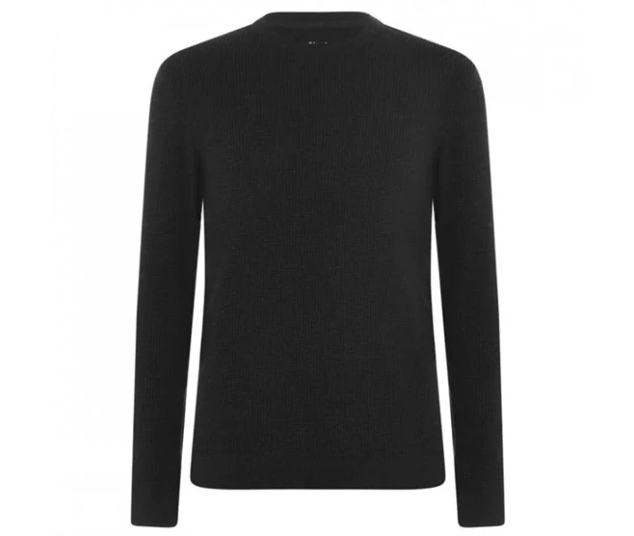 Фото - чоловічий джемпер Джемпер Firetrap Blackseal Waffle Charcoal XS