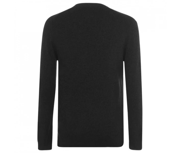 Фото - чоловічий джемпер Джемпер Firetrap Blackseal Waffle Charcoal XS