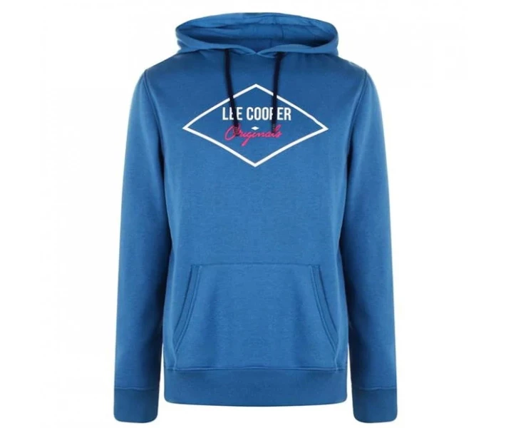 Фото - чоловіче худі Худі Lee Cooper Diamond OTH Vintage Blue L