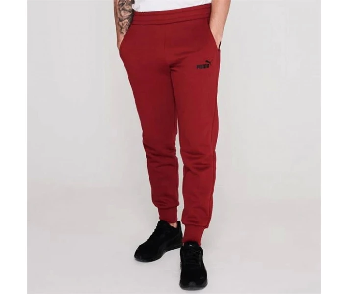 Фото - чоловічі спортивні штани Спортивні штани Puma No 1 Logo Rhubarb S