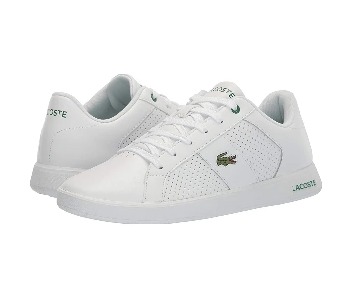 Фото - чоловічий кросівок Кросівки Lacoste Novas 120 1 P White/Green 43.5