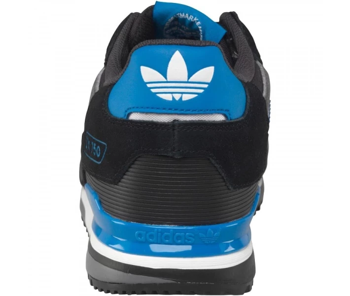 Фото - чоловічий кросівок Кросівки adidas Originals ZX 750 Black/Bluebird/White 42