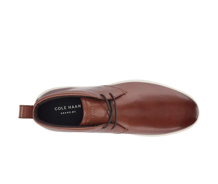 Фото - чоловічий черевик Черевики Cole Haan Grand Plus Essex Wedge Chukka Light Coffee/Ivory 44.5