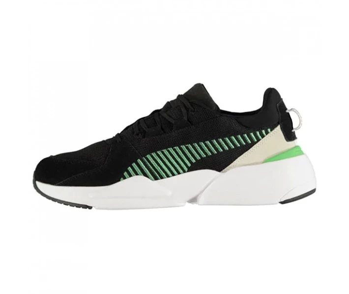 Фото - чоловічий кросівок Кросівки Puma Zeta Suede Trainers Blk/Irish Green 46