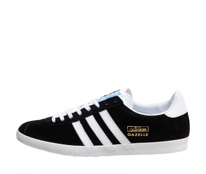 Фото - чоловічий кросівок Кросівки adidas Originals Gazelle OG Black/White/Met Gold 40.7