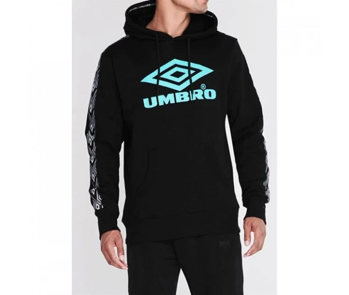 Фото - чоловіче худі Худі Umbro Foundry Tape OTH Black / Ceramic M