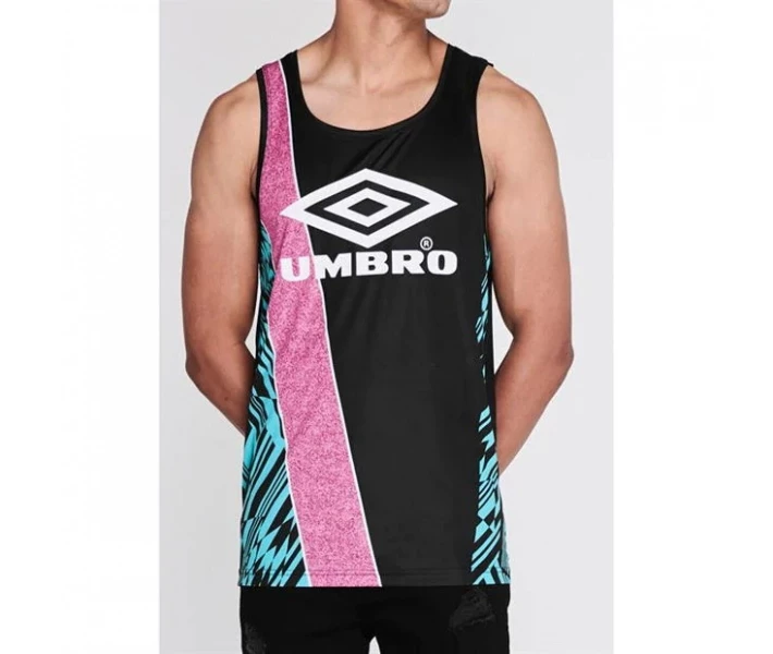 Фото - чоловічу майку Майка Umbro Azteca Vest Black/Ceramic M