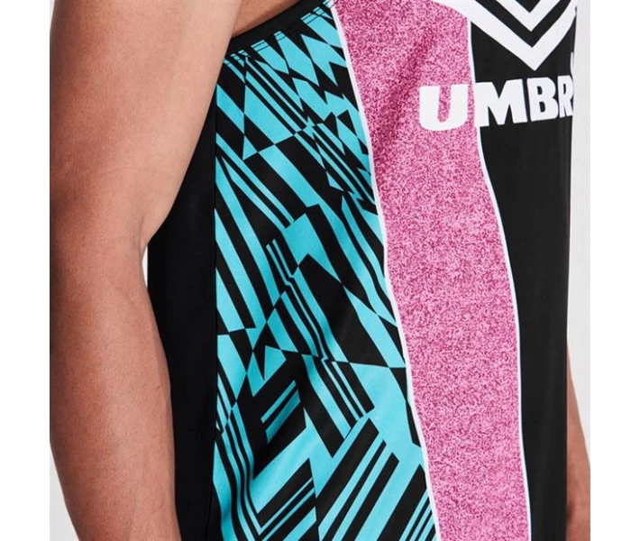 Фото - чоловічу майку Майка Umbro Azteca Vest Black/Ceramic M