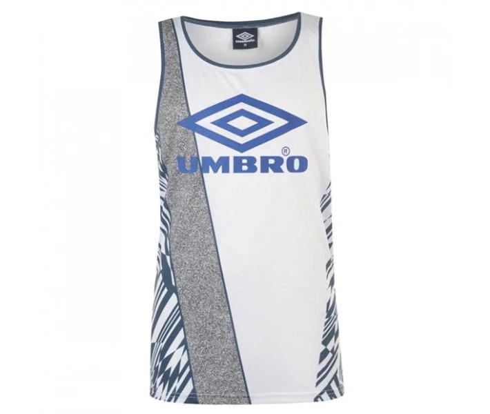 Фото - чоловічу майку Майка Umbro Azteca Vest White/Blue/Surf XL