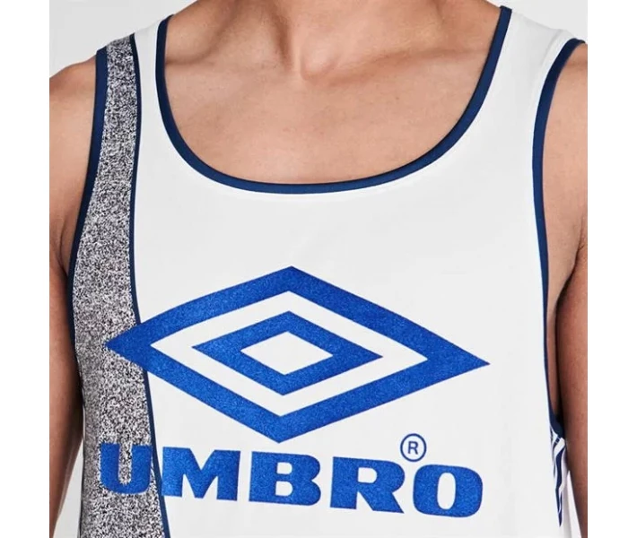 Фото - чоловічу майку Майка Umbro Azteca Vest White/Blue/Surf XL