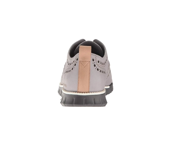 Фото - чоловічу туфлю Туфлі оксфорди Cole Haan ZeroGrand Wing Ox Leather Silver Sconce Leather/Magnet 40.5