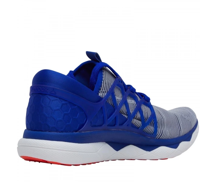Фото - чоловічий кросівок Кросівки Reebok Floatride Run Flexweave Neutral White/Blue Move/Atomic Red 40.5