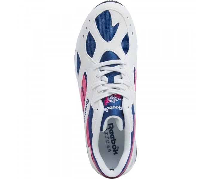 Фото - чоловічий кросівок Кросівки Reebok Classics Aztrek OG-Chalk/Collegiate Royal/Bright Rose/White 41