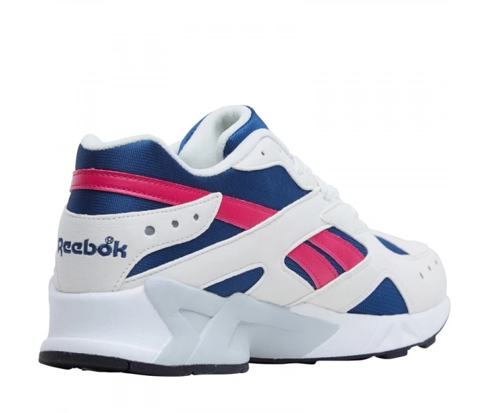 Фото - чоловічий кросівок Кросівки Reebok Classics Aztrek OG-Chalk/Collegiate Royal/Bright Rose/White 41