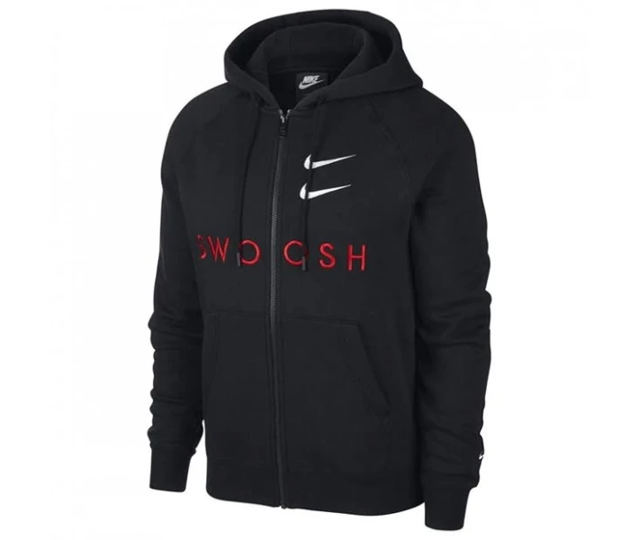 Фото - чоловіче худі Худі Nike Swoosh FZip HoodSn02 Black S